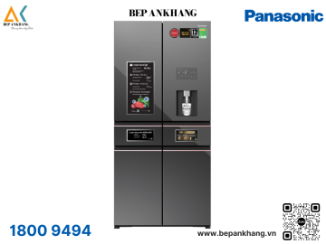 Tủ lạnh 6 cánh Panasonic Inverter 650 lít PRIME+ Edition Multi Door NR-WY720ZMMV 